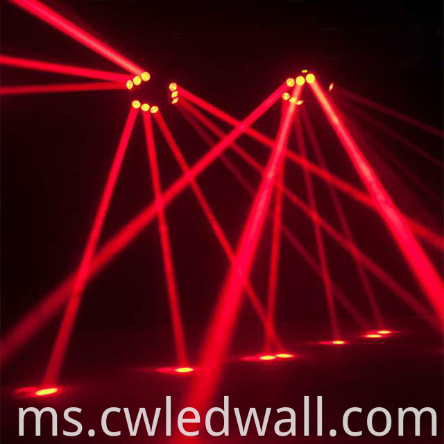9*10w spider led stage lights dj disco